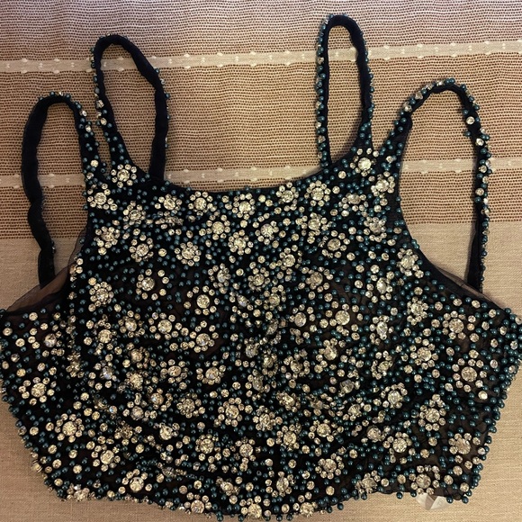 PROM DRESS Two Piece Hi-Lo Gown by Terani Couture - Picture 3 of 3